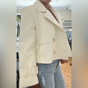 Brand new, never worn Rachel Parcell leather jacket. Size medium. Tags still on